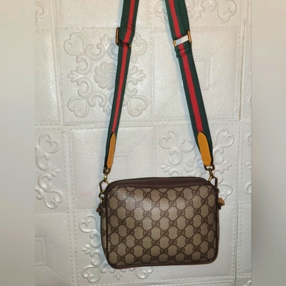 Gucci GG Supreme Canvas Wristlet Neo Vintage Fanny Pack Crossbody Should… - Picture 8 of 15